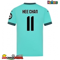 Camisa de Futebol Wolves Hee-chan Hwang #11 Equipamento Secundário 2025-26 Manga Curta